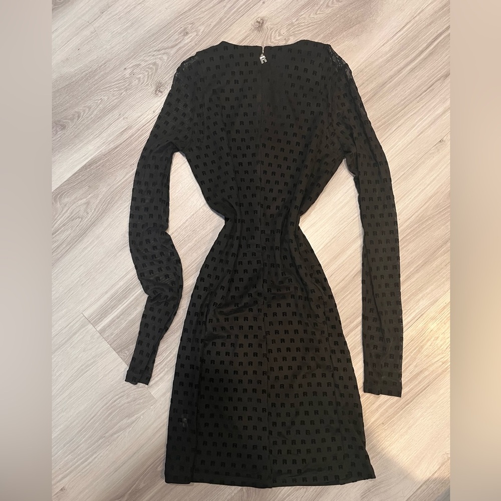 NWT RÓTATE Elegant Black‎ Polka Dot Dress It’s very pretty - Picture 4 of 9